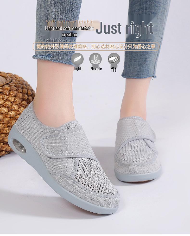 899 Flyknit Женские кроссовки для ходьбы и бега - Легкая сетка, Воздушная подушка, Низкие, Весенне-летние повседневные, Большие размеры в наличии