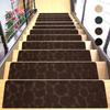 Self-adhesive Stair Tread Carpet Mat Non-Slip Protection Cover Pads Fashion Door Mat  Home Decor