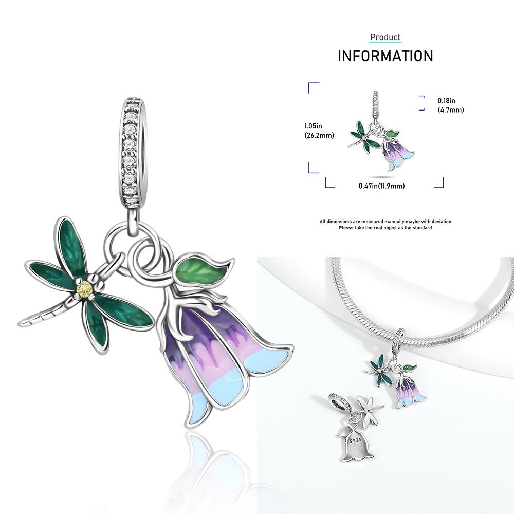 Циркон Сердце Клип Шармы Цветок Клевер Шарм Медь Морская Черепаха Бусины Подходят для DIY Оригинальный Браслет Ювелирные Изделия