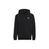 Adidas Originals Essentials Solid Logo Fleece Hoodie Men Tops Black H34652