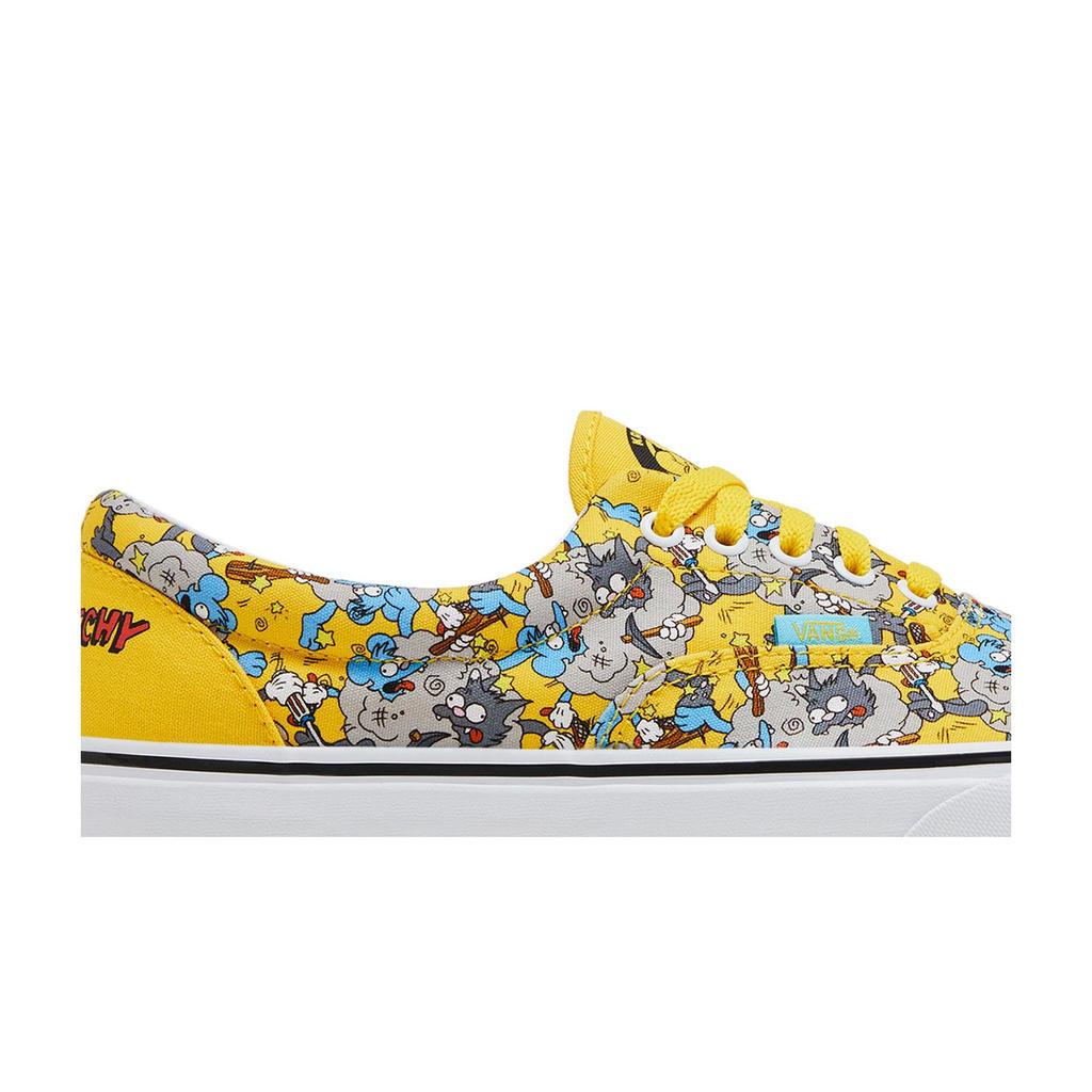 Vans Era 'Itchy Scratchy' (Unisex) Yellow Skateboard Shoes VN0A4BV41UF