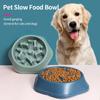 Pet Slow Eating Dog Bowl Slow Feeder Dog Food Bowl Prevent Obesity Pet Dogs Feeder NonSlip Anti Gulping Feeder