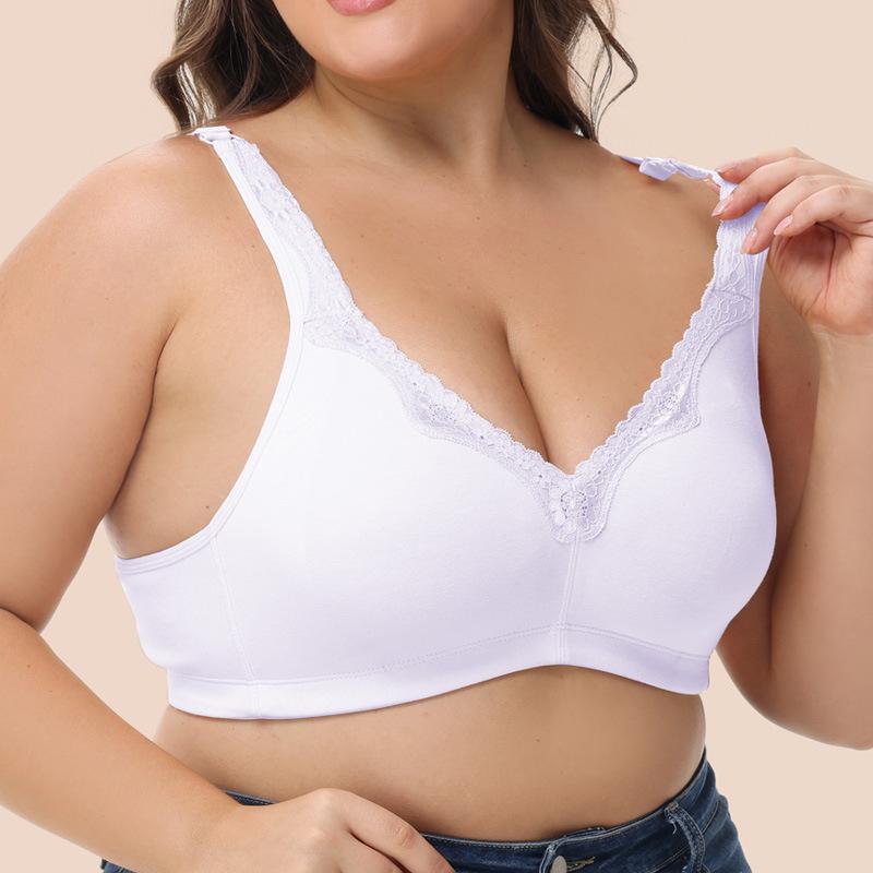 Meilan Sheng Plus Size Lace Bra B-G Cup Boutique Lingerie