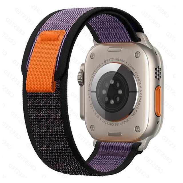 Trail Loop для Apple Watch ремешок 49 мм 44 мм 40 мм 45 мм 41 мм 42 мм 38 42 мм браслет Correa iWatch Ultra series 7 6 5 3 se 8 ремешок