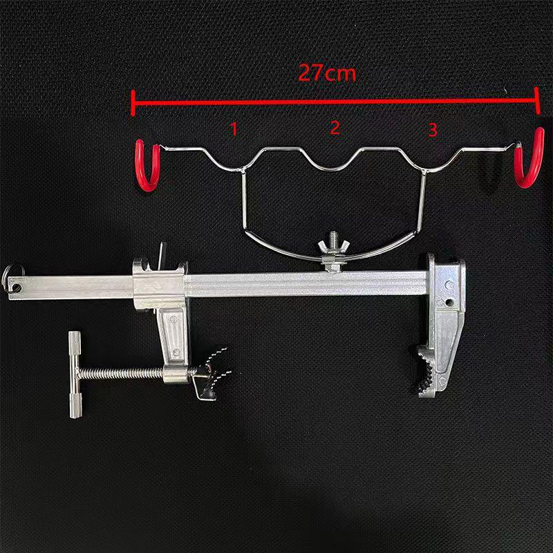 Portable Baitcasting Reel and Rod Holder Tripod for Bridge and Boat Fishing