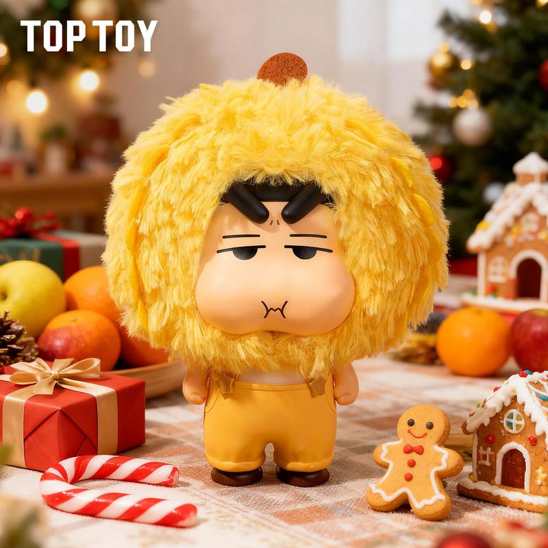 Top Toy Crayon Shinchan Fruit House Series Plush Doll Keychain Blind Box Desktop Ornament Cute Collectible Gift For Girls