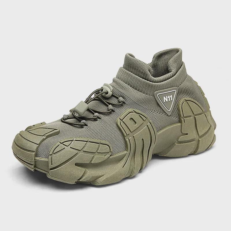 Мужская летняя сетчатая спортивная обувь 2025 года — дышащие кроссовки в стиле меха