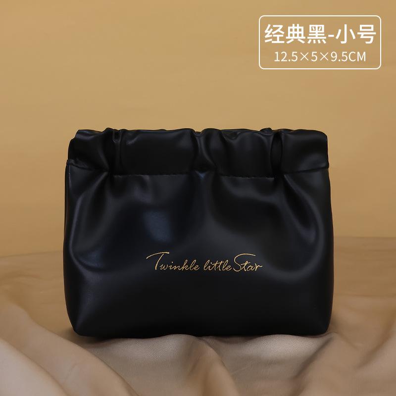 Новая трехслойная косметичка из полиуретана с двойной молнией, переносная сумка для хранения, дорожная косметичка, туалетная сумка, сумка для хранения