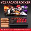 BSD-Y02 Wireless Arcade Stick Games Control Rocker for PS4/Switch Console Controller PC TV Android IOS Phones Fight Stick Joystick Gamepad Accessories