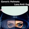 Автомобильные аксессуары, прозрачная противотуманная нашивка для внутреннего шлема, универсальная пленка для мотоцикла, 3 мл