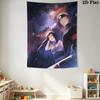 Galactic Romance Tapestry Tapestry Fashion Print Background Cloth Homestay Soft Decoration Tapestry Background Wall Hanging Cloth Wall Decoration