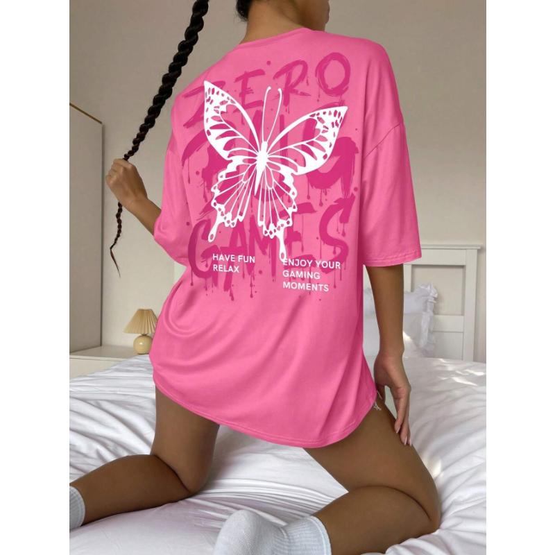 Футболка с круглым вырезом и принтом в виде графических и букв, женская, хлопковая, больших размеров, футболки в стиле хип-хоп, дышащая, уличная, мягкая, повседневная, с коротким рукавом