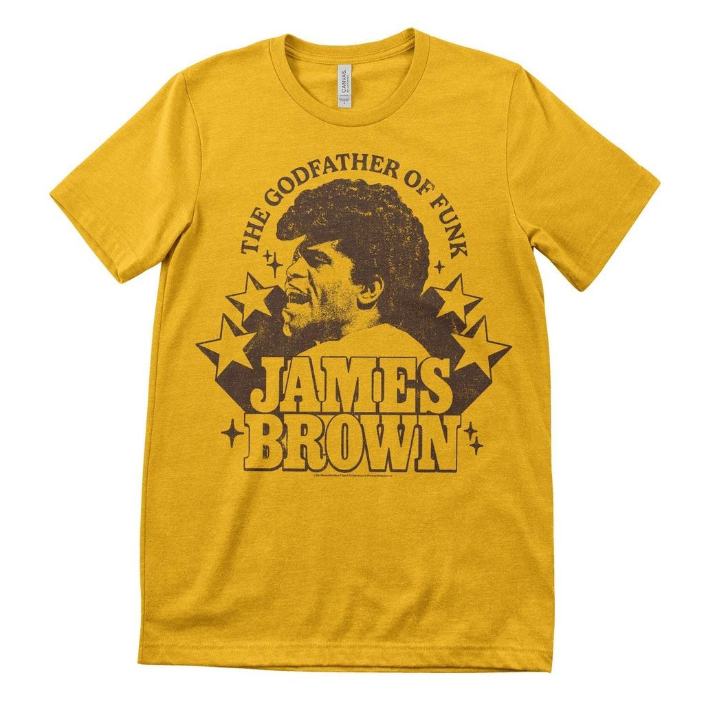 T-Shirt Pour Homme Officiellement Licencié James Brown Le Parrain Du Funk