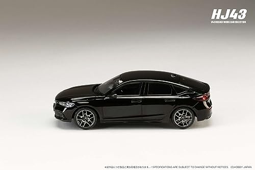 HobbyJAPAN HJ43 Масштаб 1/43 Honda Civic (ФЛ4) и:Модель с отделкой HEV Crystal Black Pearl