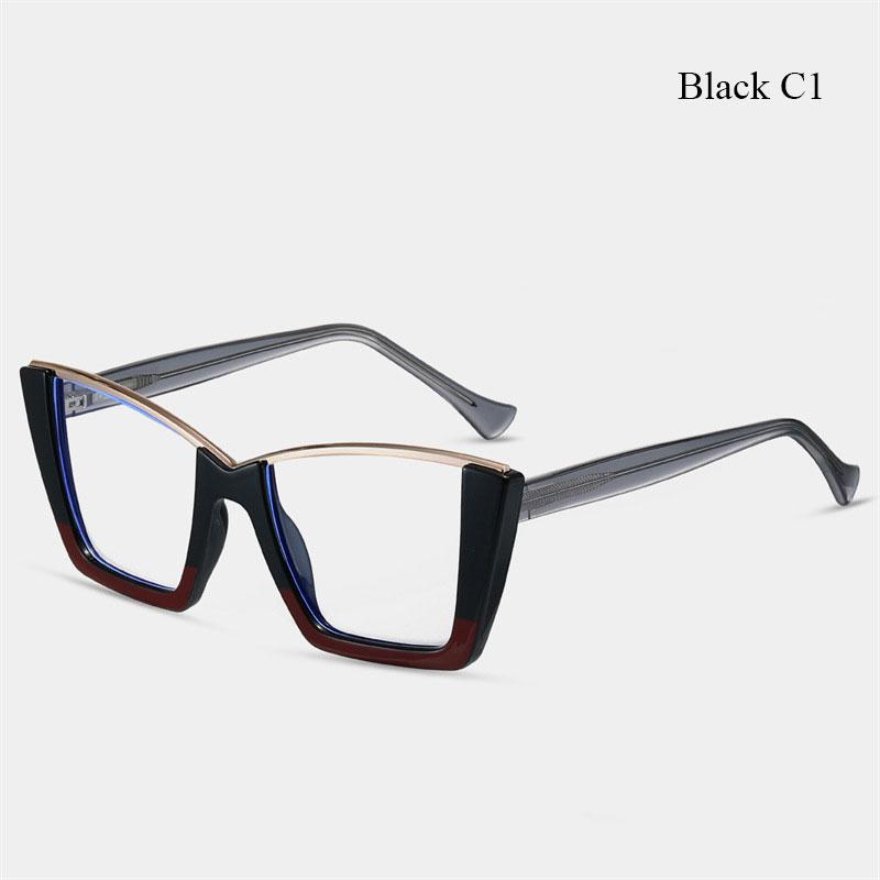 Модные очки для зрения с защитой от синего излучения -6.00 Очки для женщин с близорукостью