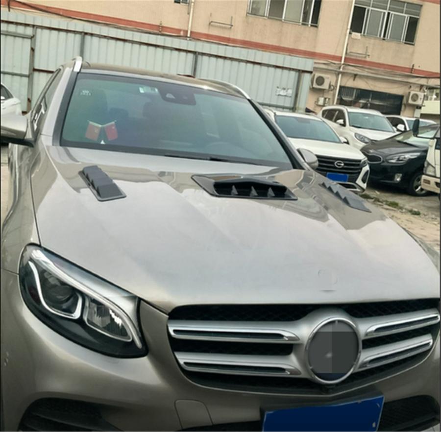 Car Air Flow Intake Hood Scoop Vent Bonnet Decorative Cover Universal USA Stock