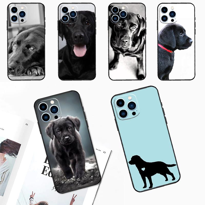Black Labrador Dog For Huawei Nova 12i 12s 11i 8i 7i 9 10 SE Y60 Y61 Y70 Y72 Y73 Y90 Y91 P20 P30 P40 Lite Case
