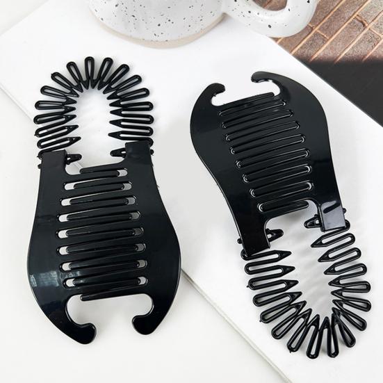 Женская заколка для волос банан для укладки, не выцветающая, краб для волос, большой размер, для густых волос, зажим для волос на затылок, аксессуары для волос