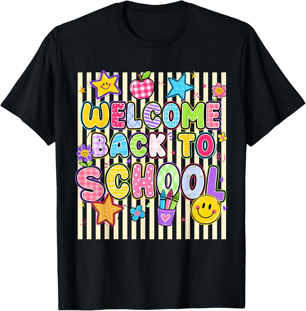 Welcome Back to School 2026 Teachers Students First Day T-Shirt