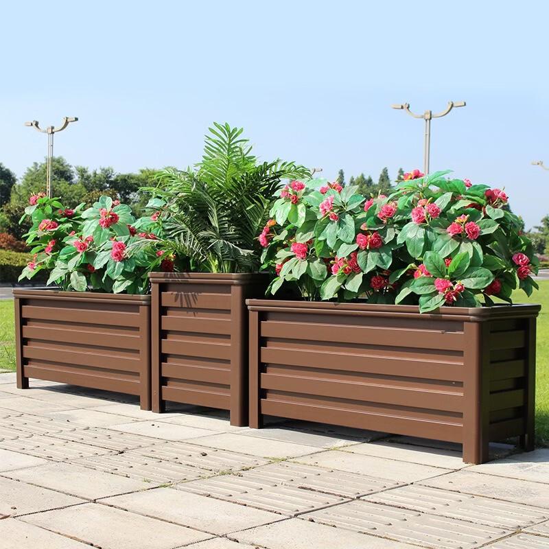 Outdoor Aluminum Planter Box