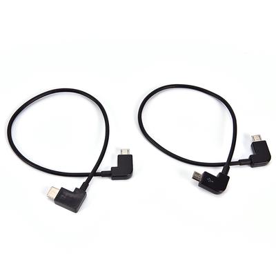 4" Кабель Micro USB под углом влево на Type C OTG для портативного цифрового ЦАП-усилителя