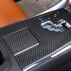Для Lexus IS250 накладка-наклейка из углеродного волокна на панель центральной консоли, подстаканники, детали для тюнинга интерьера автомобиля