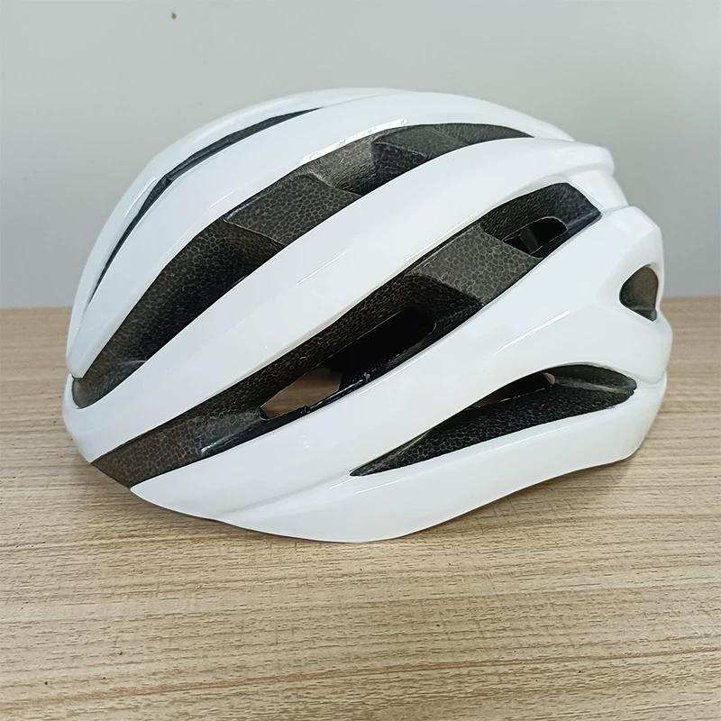 Bicycle Cycling Helmet Women's Ultra-Thin Good-looking Trendy Road Bike Half Helmet Integrated Breathable Helmet Equipment