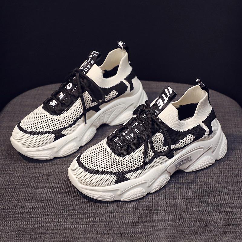 Женские кроссовки Модная обувь Женская платформа Женская вулканизированная обувь Кроссовки Женская обувь Дышащая обувь для женщин Zapato