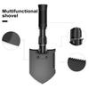 Multifunctional Folding Shovel High Durability Compact Size Portable Outdoor Digging Shovel Multi-Tool for Camping Backpacking