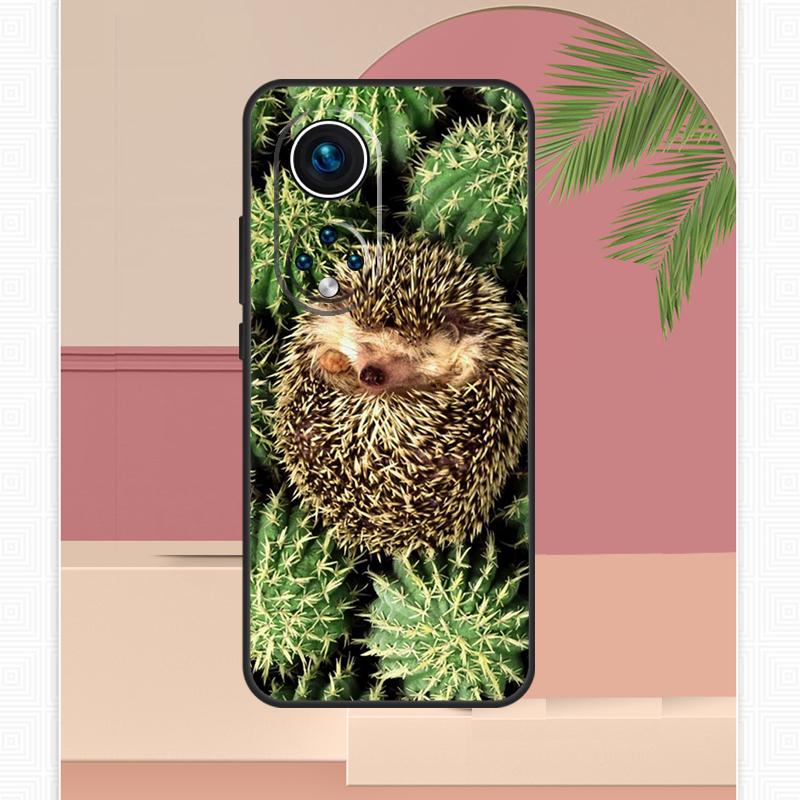 Милый Чехол-Сердечко с Ежиком Для Honor Magic 7 Lite 5 6 8 Pro Honor 200 400 X9c X9b X9a X8b X8a X8c 50 70 90 Чехол