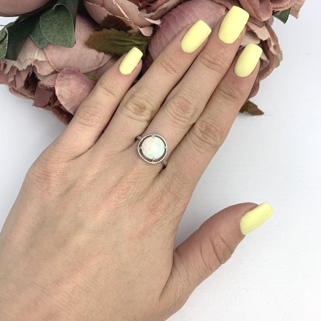 Серебряное кольцо с опалом 1.56ct (2084464)