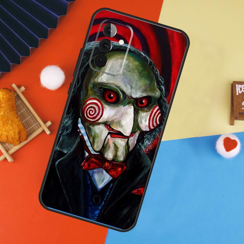 Чехол-марионетка Saw Jigsaw для Samsung Galaxy A54 A34 A14 A15 A35 A55 A52 A32 A12 A51 A71 A13 A23 A33 A53