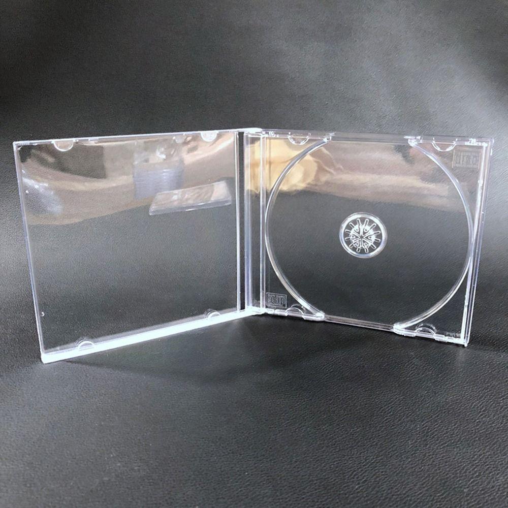 Прозрачный защитный чехол для CD Защита от пыли Однодисковый накопительный диск CD Коробка Упаковка Чехол