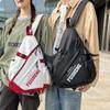 Стиль Techwear Для улицы Мотоспорт Однолямочный рюкзак Унисекс Хип-хоп Многофункциональная нагрудная сумка Тактическая сумка через плечо
