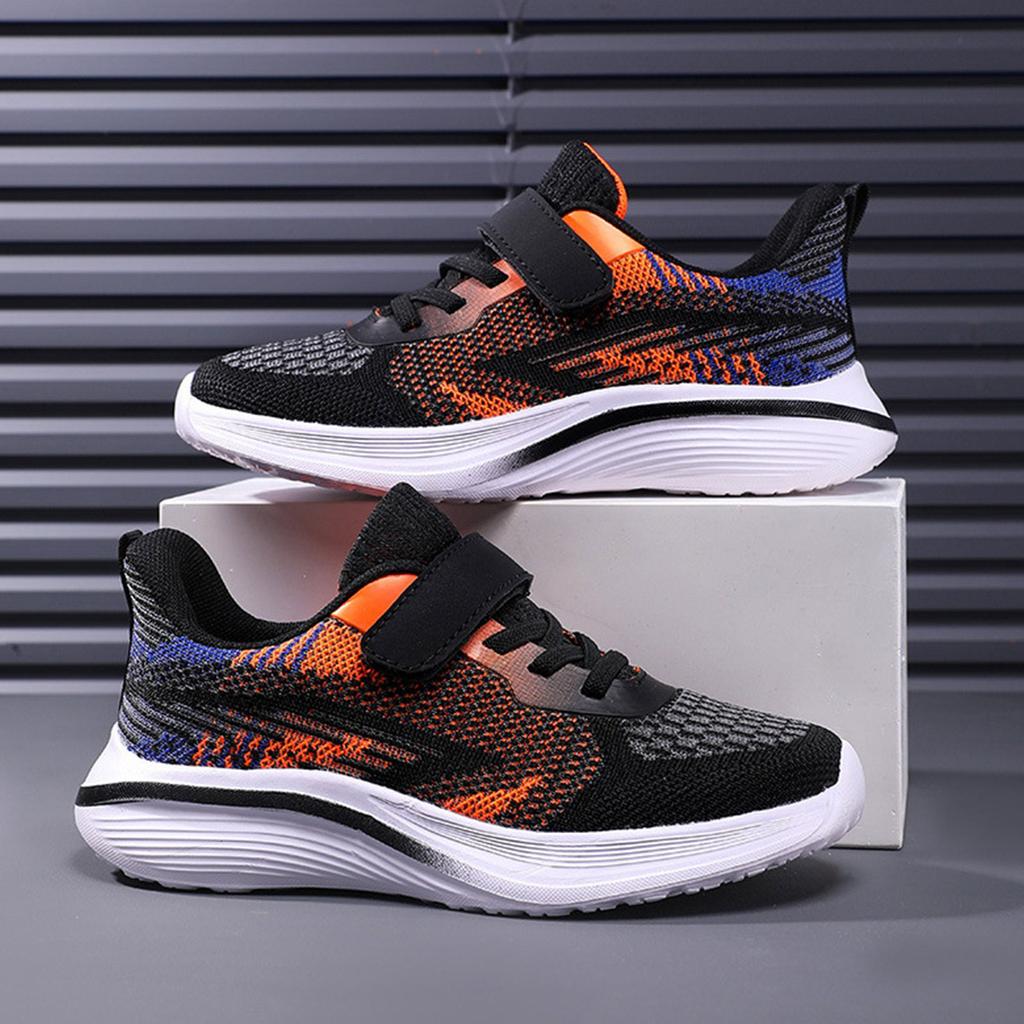 Детская модная спортивная обувь для дома, кроссовки для тренировок, легкие дышащие сетчатые кроссовки для шоссейного бега с толстой подошвой