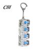 Anxiety Relief Finger Toy 3/4-Keys Keyboard Fidget Toy, Stress Push Button Sensory Gadget Clicker Keychain, Pocket Size Mechanical Portable