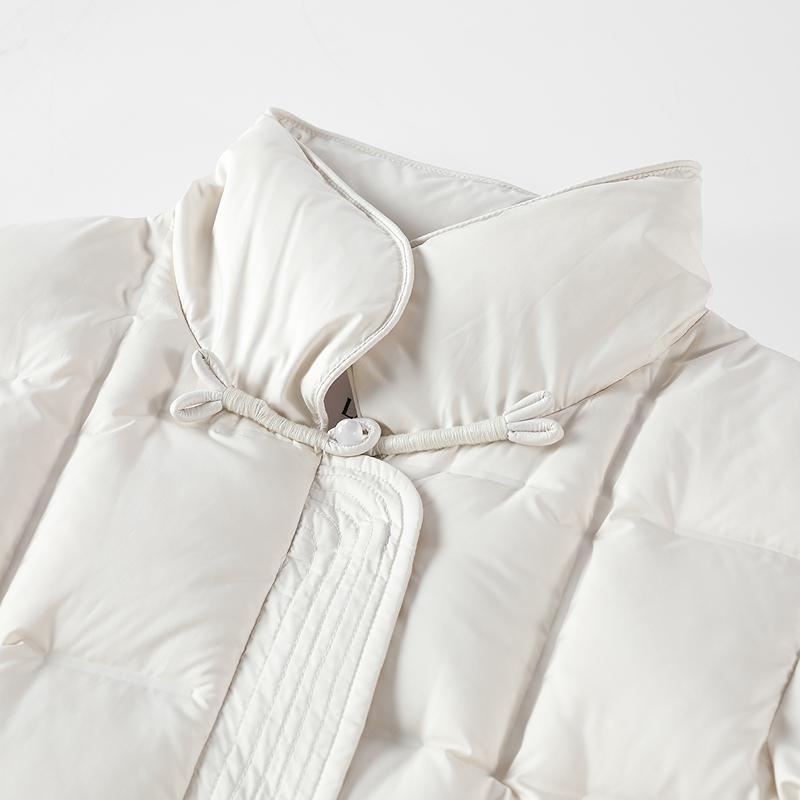 Lagogo Lago Valley's new versatile, comfortable, and soft Chinese style down jacket