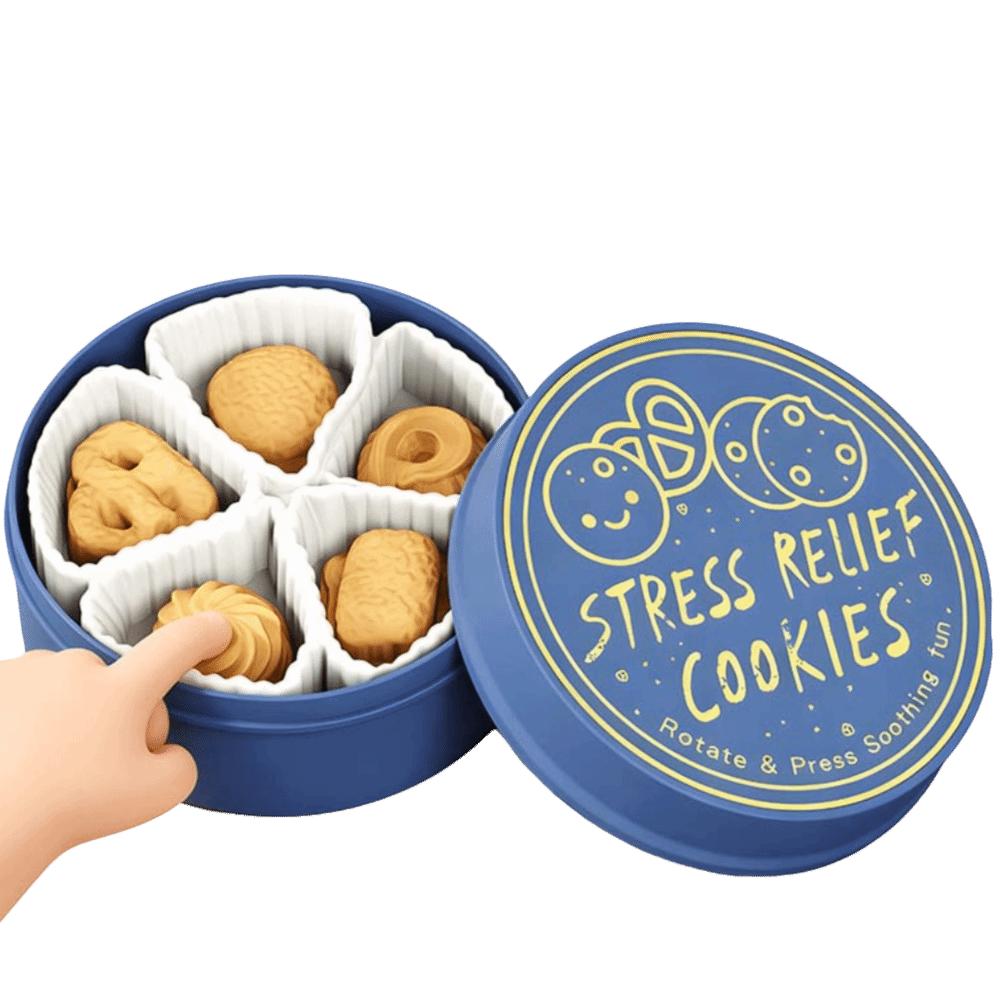 Stress Relief Simulation Steamed Buns Finger Button Keyboard Clicker Toy Gifts