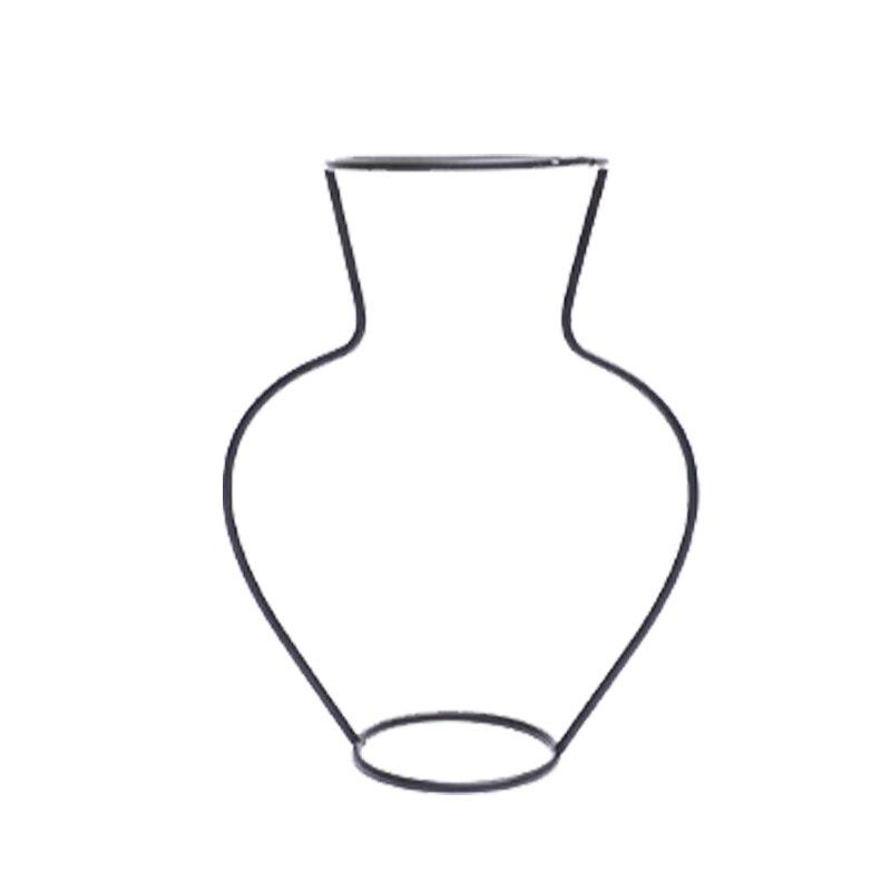 Ваза из железной проволоки в европейском стиле Искусственные сухоцветы Цветочная композиция Изделия из железа Цветочные аксессуары Креативные украшения