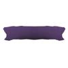Bolster Cover - DEEP PURPLE - 45x185cm - 100% Cotton - Tight Weave - Unparalleled Softness