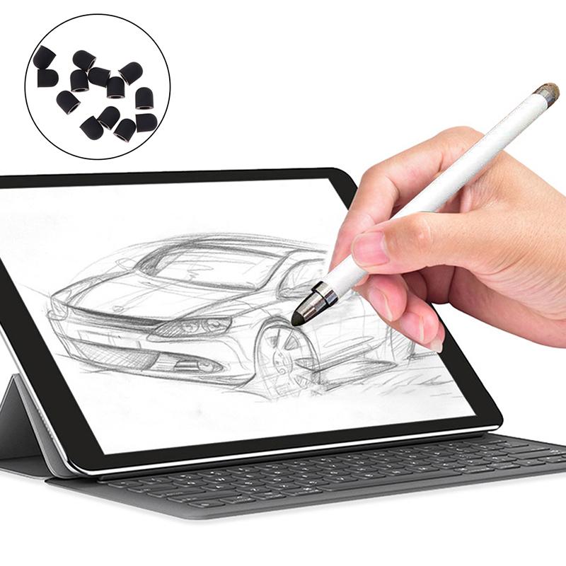 15 шт., мягкие сменные наконечники для стилуса, сменный силиконовый чехол для наконечника, сенсорный стилус