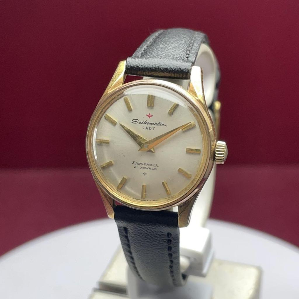 [USED] 60s SEIKO Seikomatic LADY Automatic Watch Made In Japan