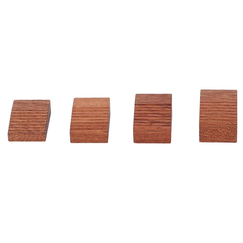 4PCS Floating Tremolo Set Up Block 4 Sizes Mahogany Wood Bridge Floating Tremolo Stopper