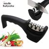 3 Stages Pro Knife Sharpener Sharpening Stone Tungsten Steel Diamond Multifunctional Kitchen Tools