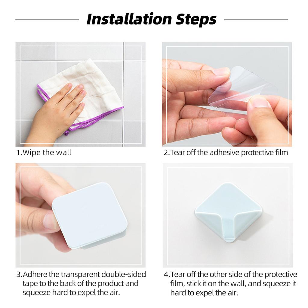 FONKEN Настенный держатель кронштейна с вилкой, креативные кухонные клейкие крючки, вилка для хранения, крючок, проволочный крючок, липкий крючок