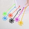 10Pcs Elastically Stretchable Sticky Spider Web Climbing Novelty Toys For Kids