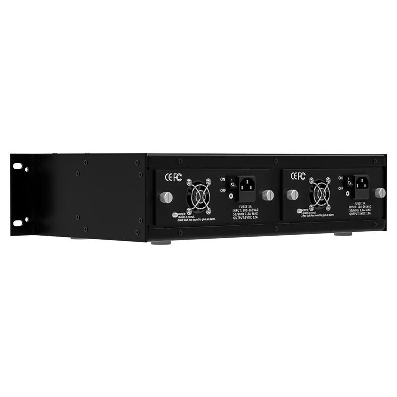 SHOCHAN SQ-GF14Q 14-Slot 2U Fiber Optic Transceiver Chassis