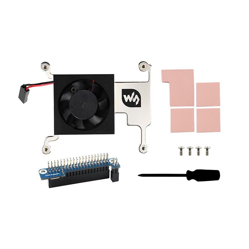 Raspberry Pi Cooling Fan with GPIO Adapter for Pi 4/3B+/3B