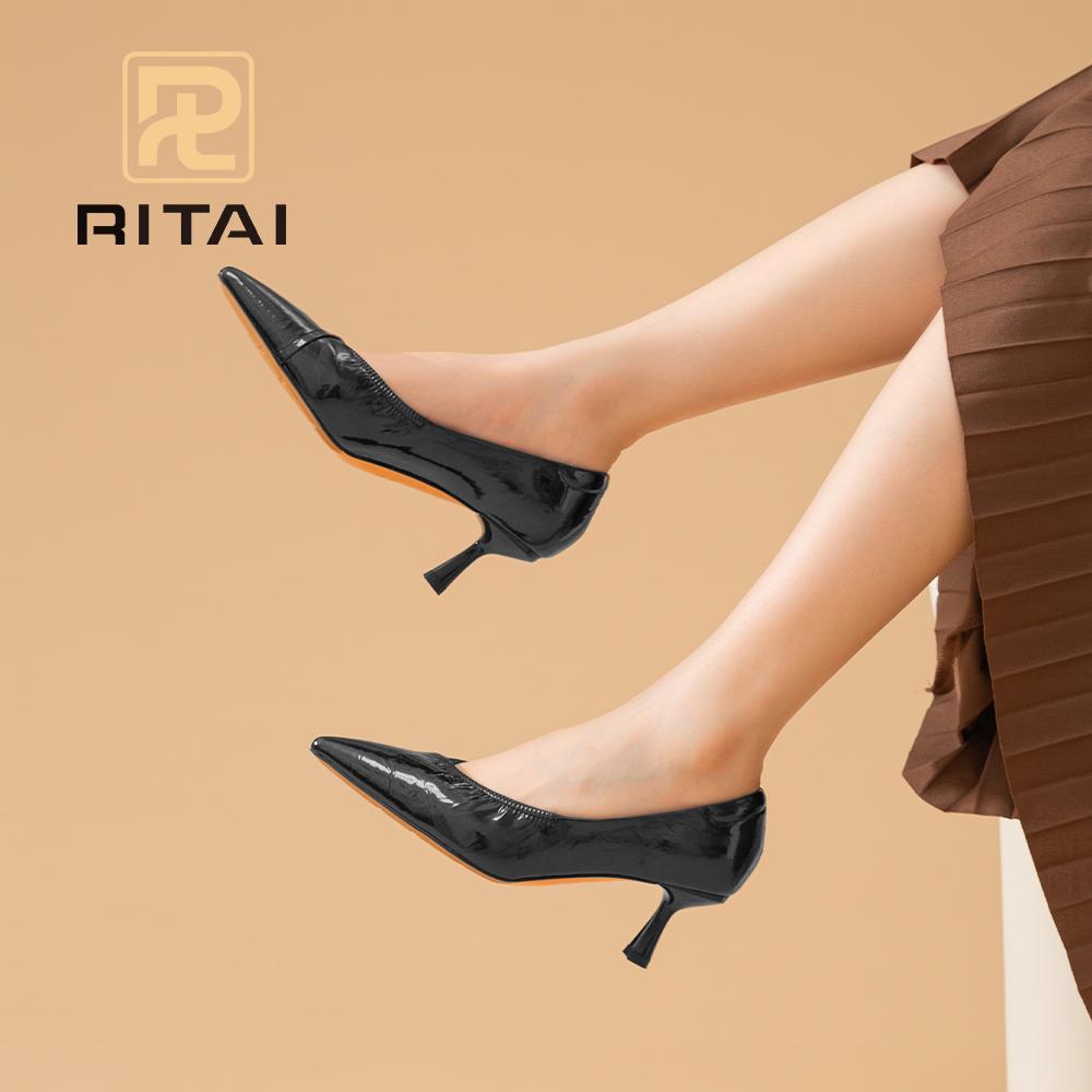 Женские туфли из овчины на высоком каблуке с острым носком, модные сандалии на высоком каблуке