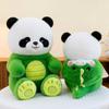 Soft Simulation Panda Plush Toys Crocodile Cosplay Panda Dragon Stuffed Toy Birthday Parties
